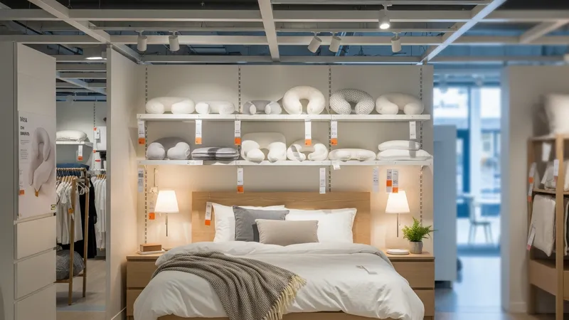 Oreillers cervicaux Ikea