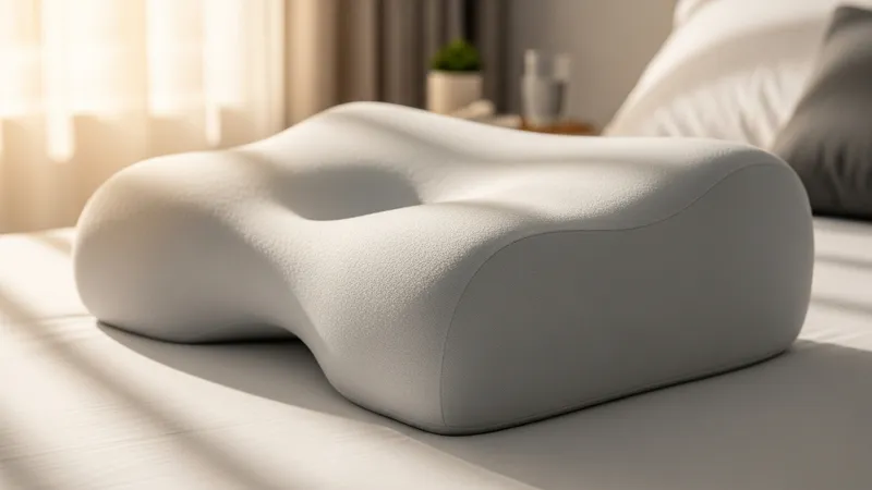Oreiller cervical en mousse à mémoire de forme